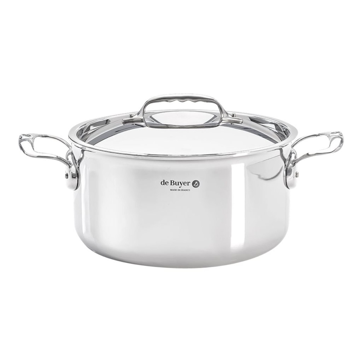 de Buyer Affinity Kochtopf mit Deckel 24cm