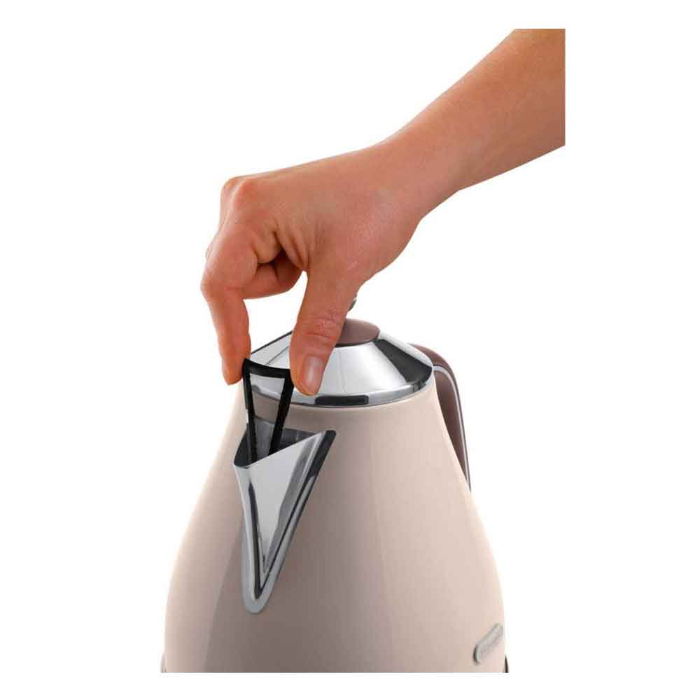 DeLonghi KBOV2001.BG Wasserkocher Icona Vintage beige