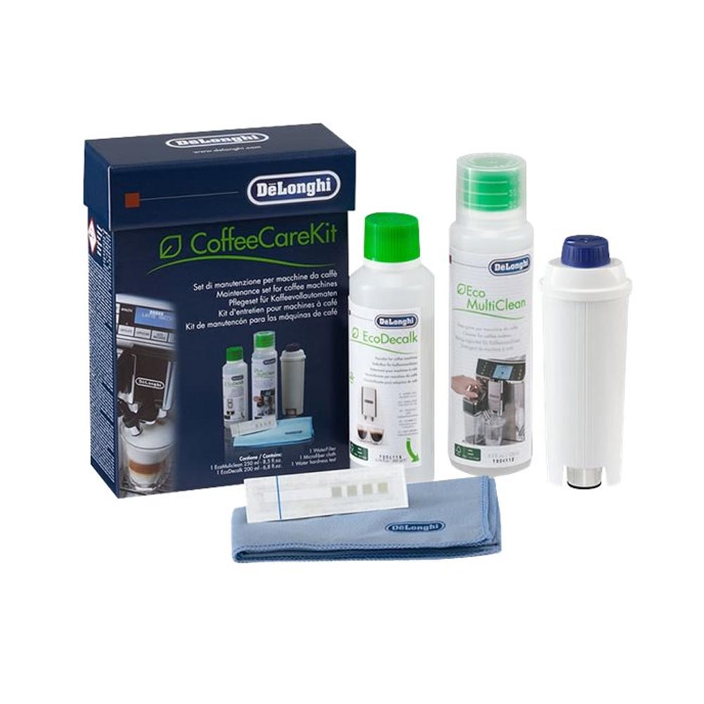 DeLonghi CoffeeCareKit DLSC306 -Pflegeset für Kaffeemaschinen & Kaffeevollautomaten