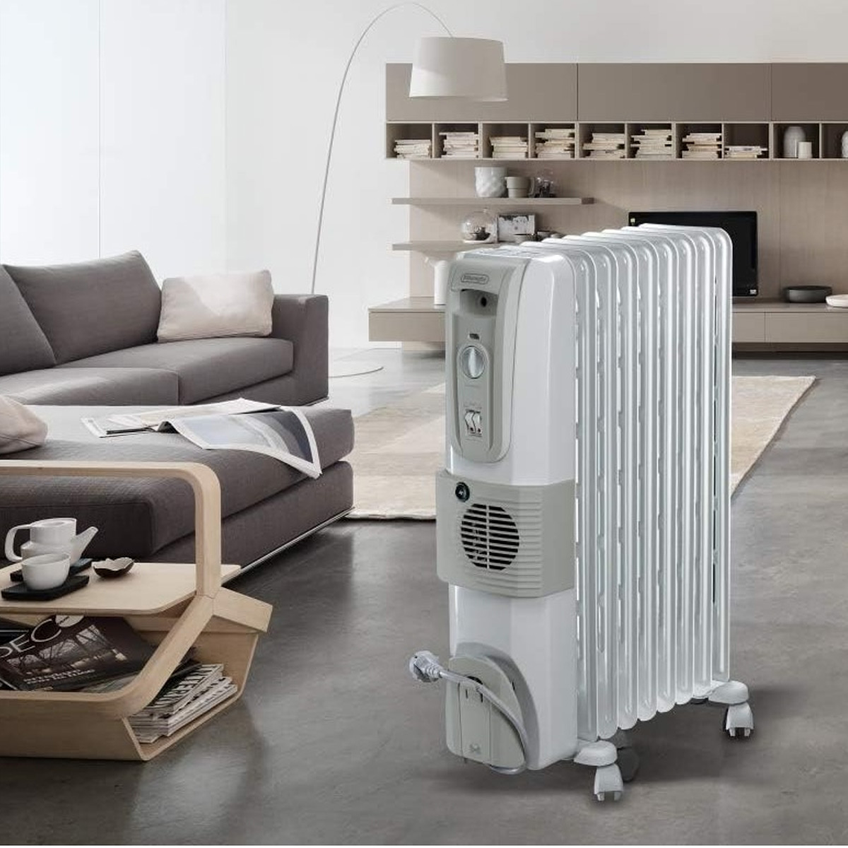 DeLonghi KH 771230V Öl-Radiator weiß