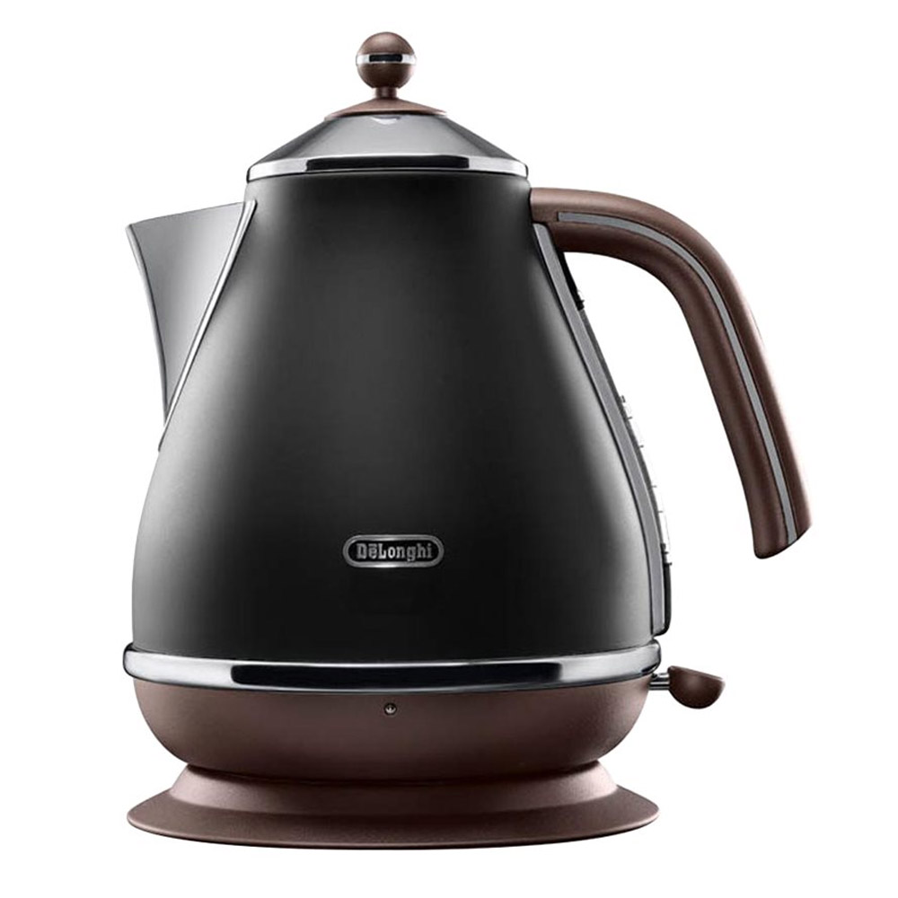 DeLonghi KBOV2001.BK Wasserkocher Icona Vintage schwarz (2.Wahl)
