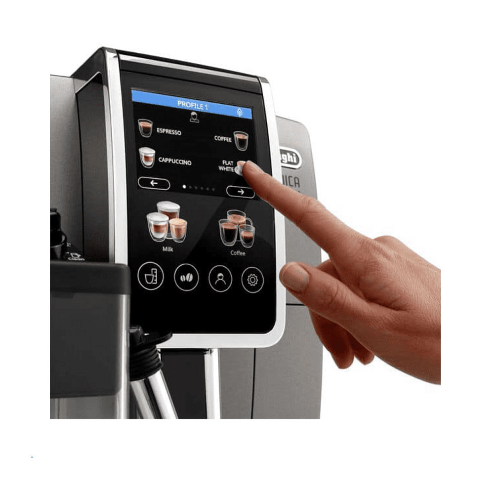 DeLonghi Dinamica Plus ECAM380.95.TB Kaffeevollautomat titan/schwarz