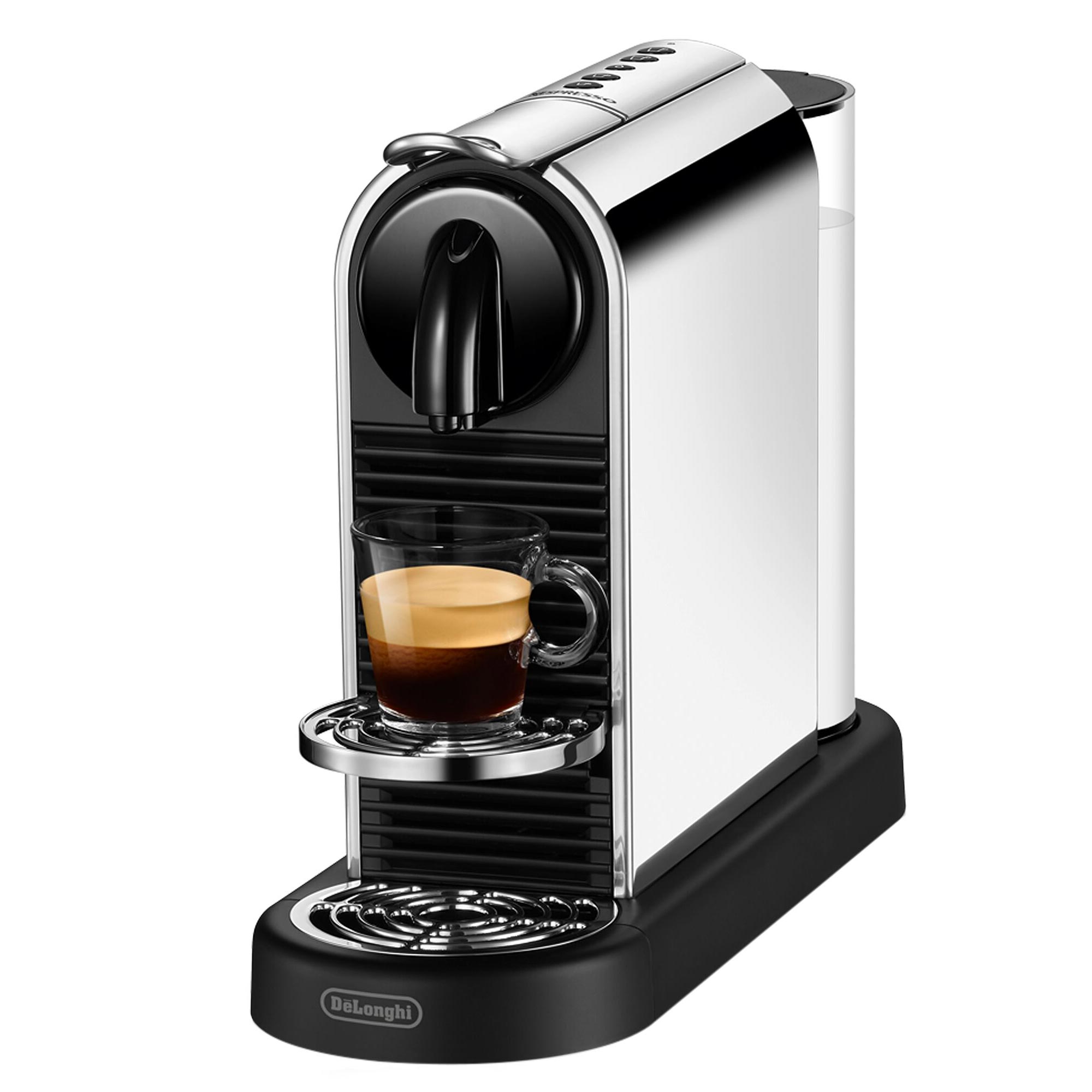 DeLonghi Nespresso Citiz Platinum EN220.M Kaffeemaschine metal
