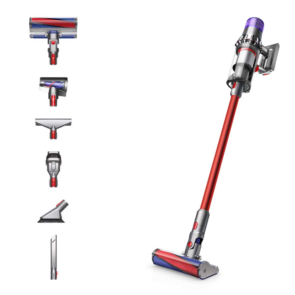 Dyson V11 Fluffy Akku-Staubsauger grey/red