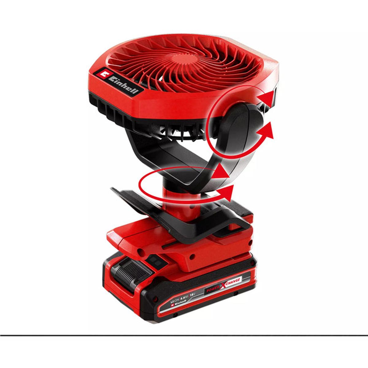 Einhell GC-CF 18/110 Li-Solo Akku-Tischventilator