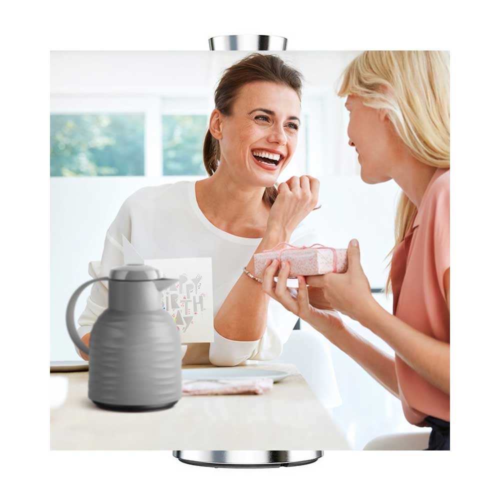 Emsa SAMBA Wave 1,0 l Isolierkanne stone