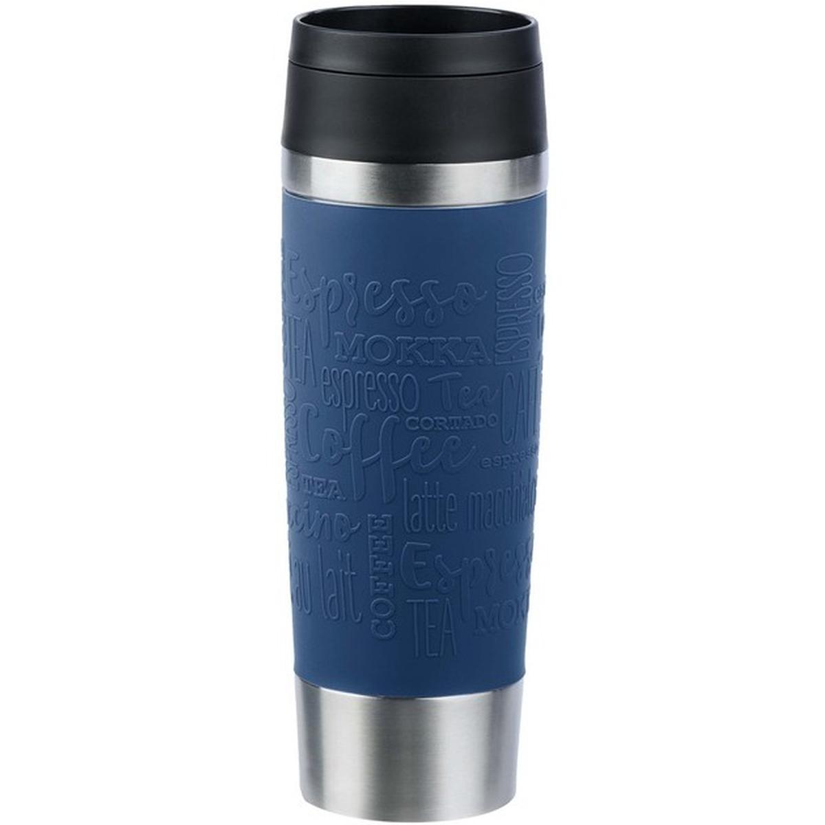 Emsa Travel Mug Classic Isolierbecher 0,5l dunkelblau