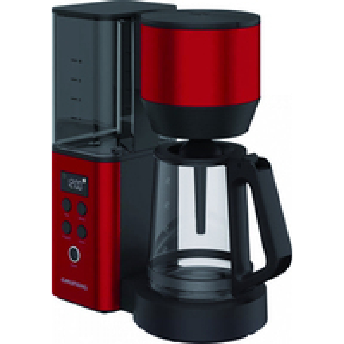 Grundig KM8440 Filterkaffeemaschine 1,25l rot