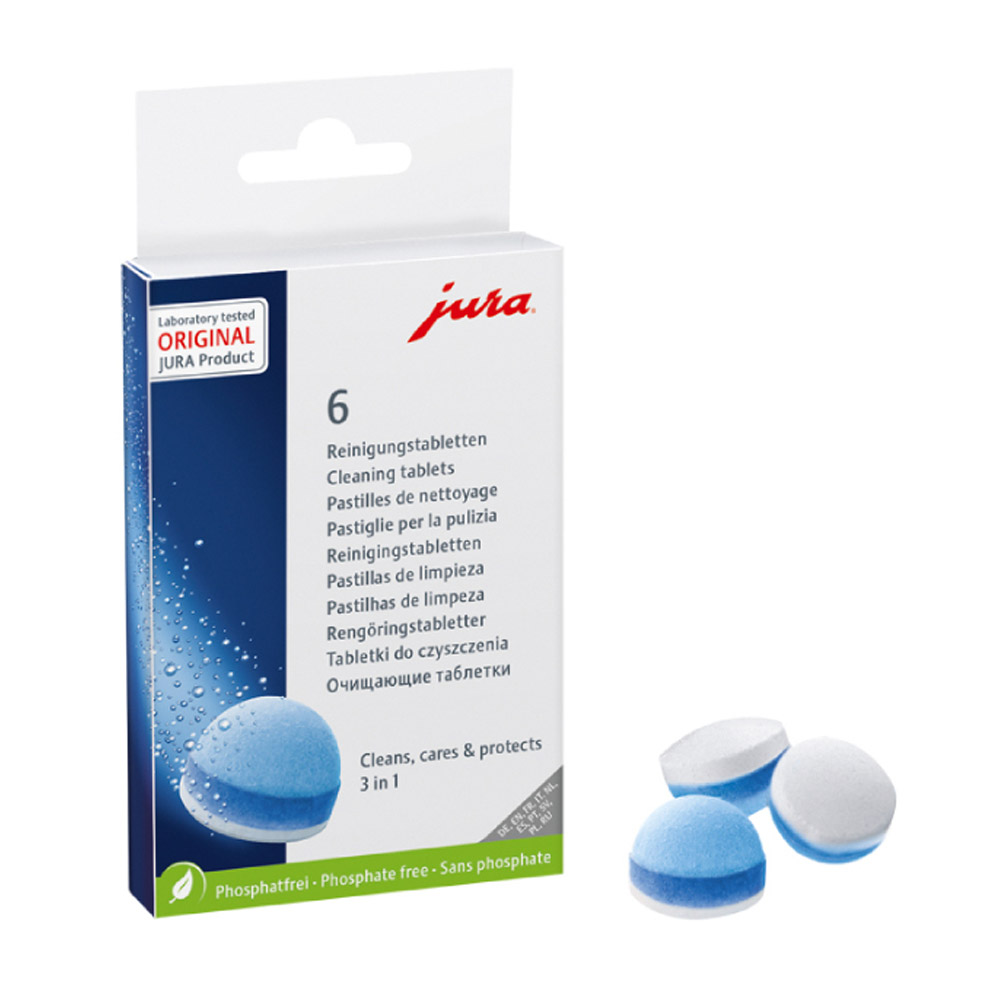 Jura 24225 3-Phasen-Reinigungstabletten 6 Stück