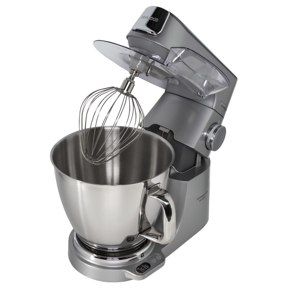 Kenwood Titanium Chef Baker KVC85.314.SI Küchenmaschine silber