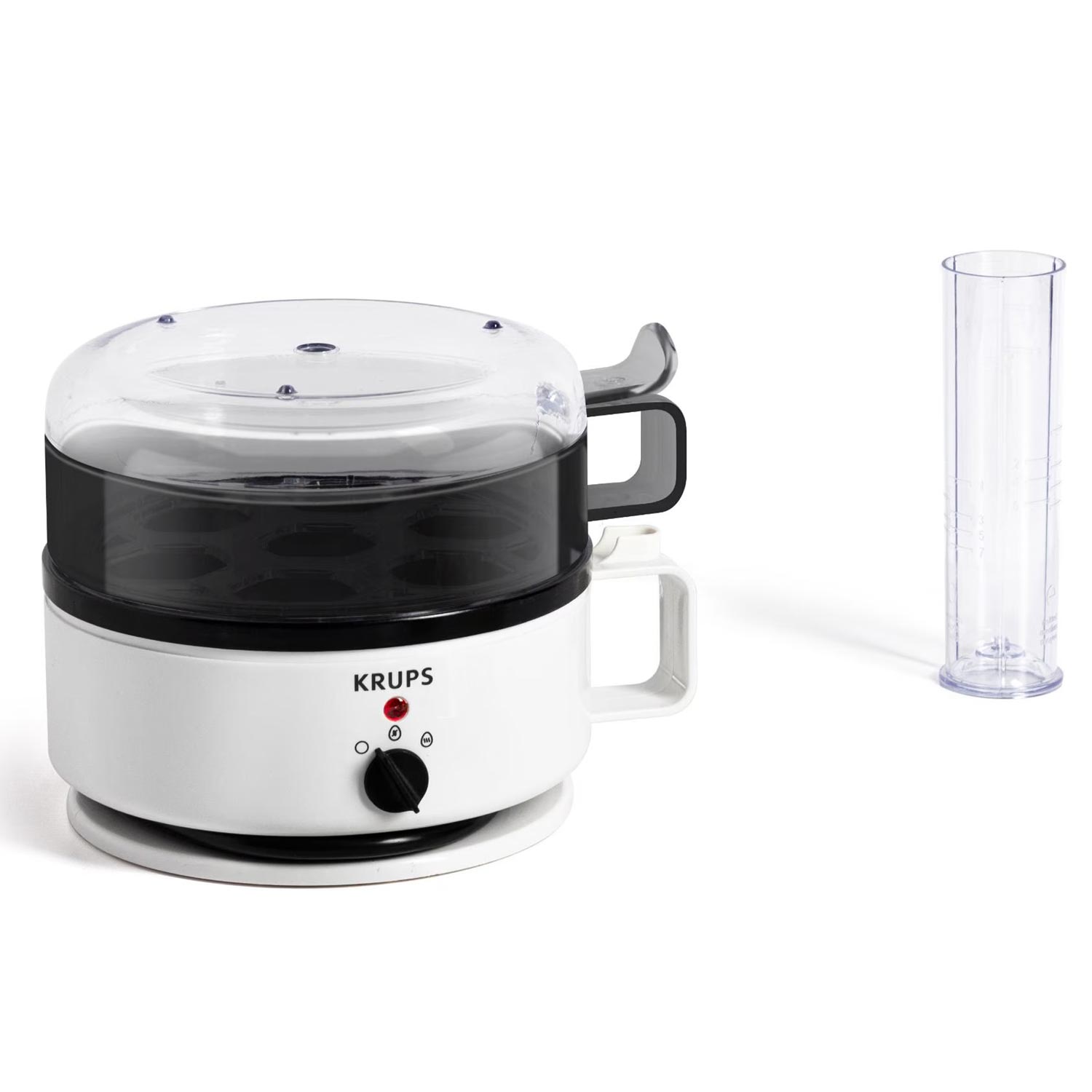 Krups EG230115 Ovomat Super Eierkocher weiß/schwarz