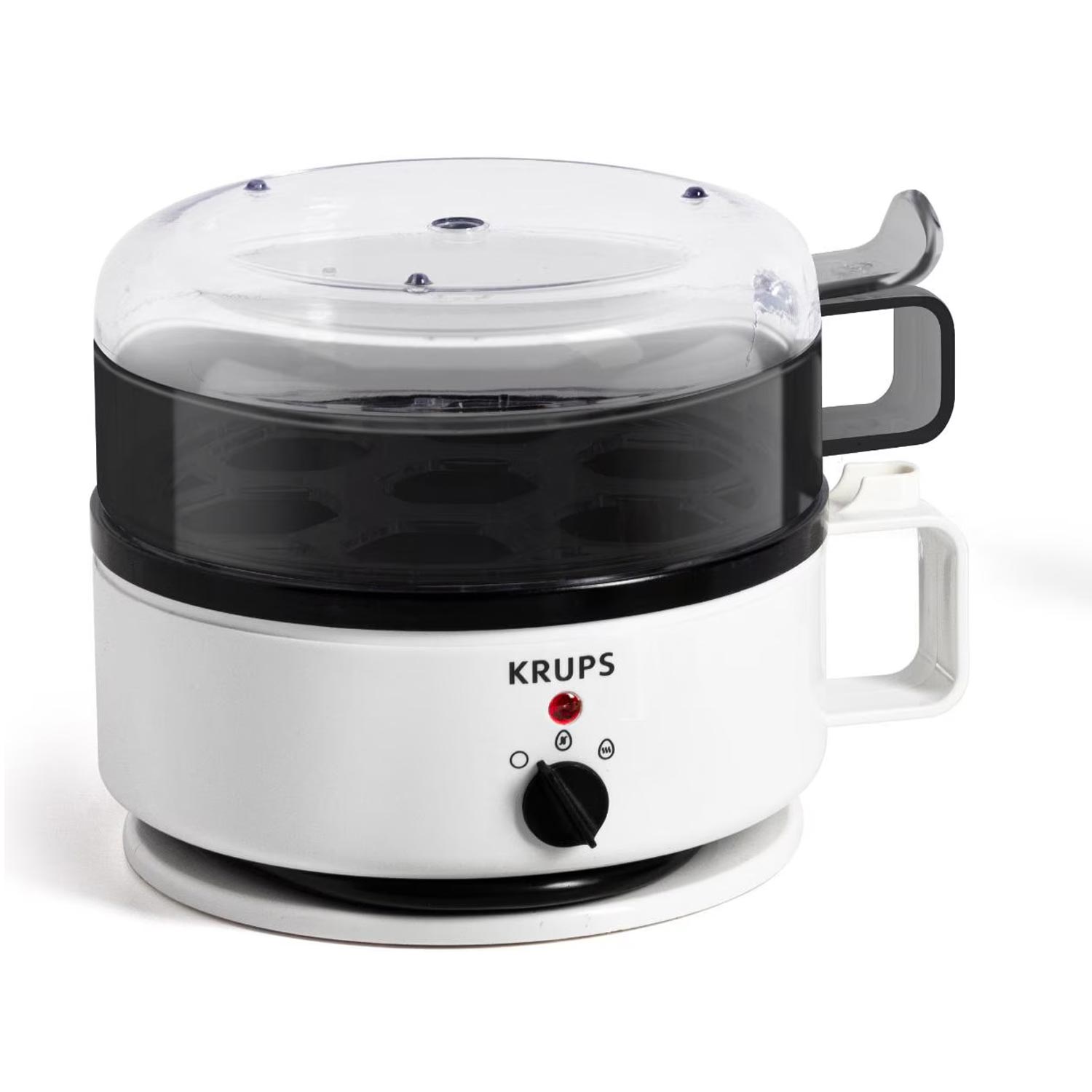 Krups EG230115 Ovomat Super Eierkocher weiß/schwarz