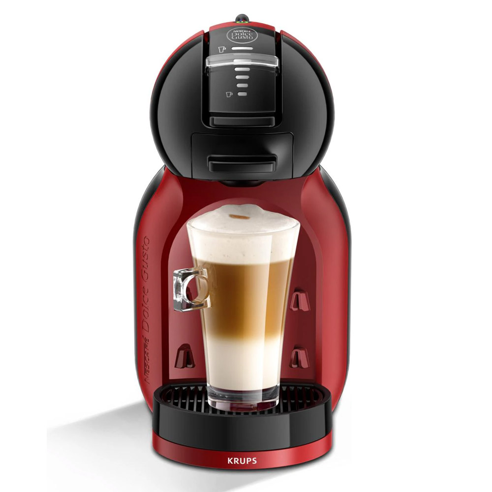 Krups KP123H Nescafè Dolce Gusto Mini Me Kaffeekapselmaschine kirschrot