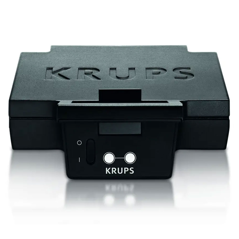 Krups FDK461 Iconic Sandwichmaker schwarz