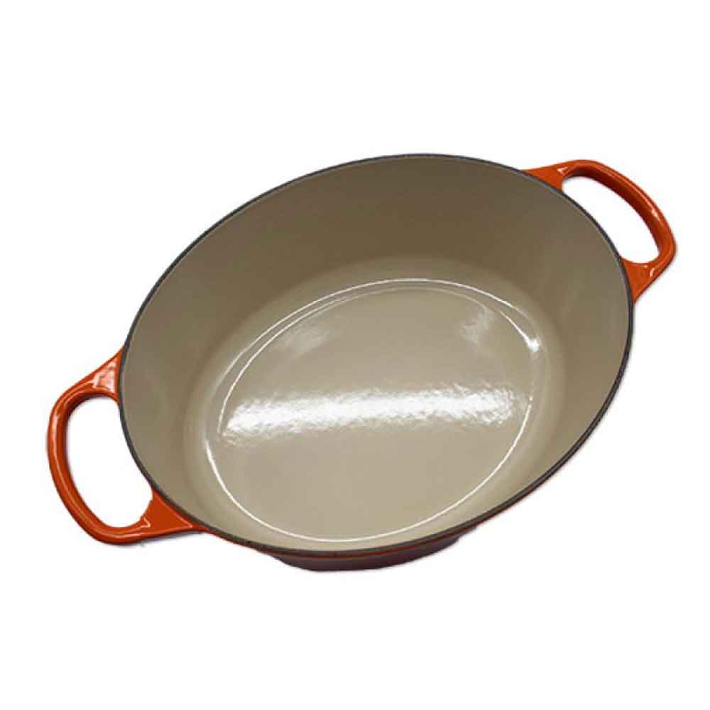 Le Creuset Signature Bräter oval 31 cm ofenrot