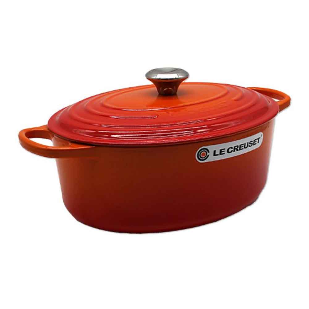 Le Creuset Signature Bräter oval 31 cm ofenrot
