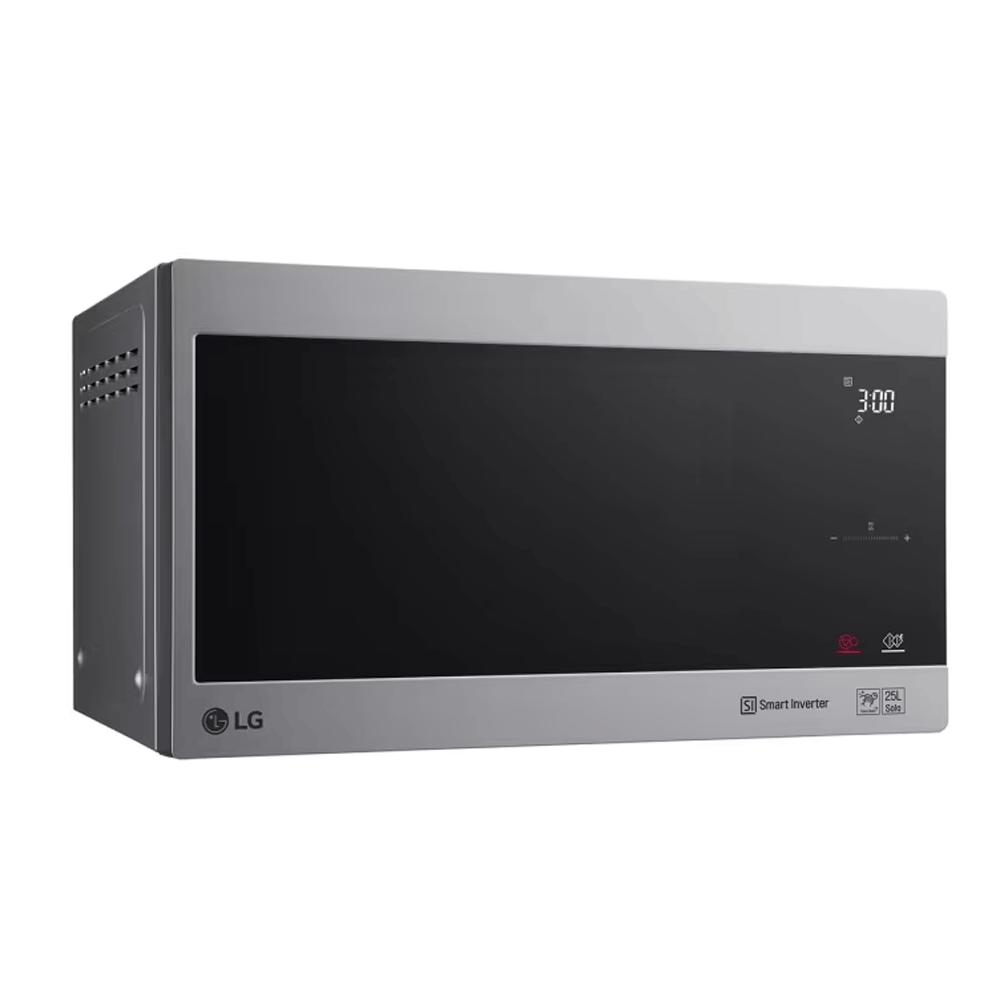 LG MS2595CIS Mikrowelle mit Smart Inverter Technologie silber