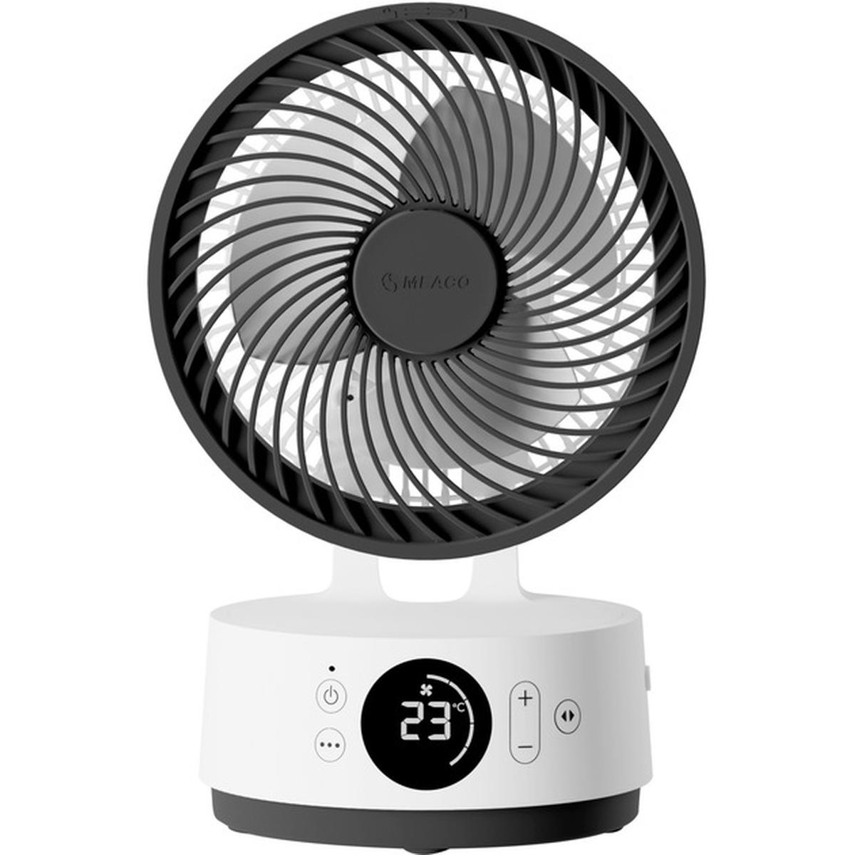 MeacoFan Sefte 6 Tischventilator 21cm weiß/grau