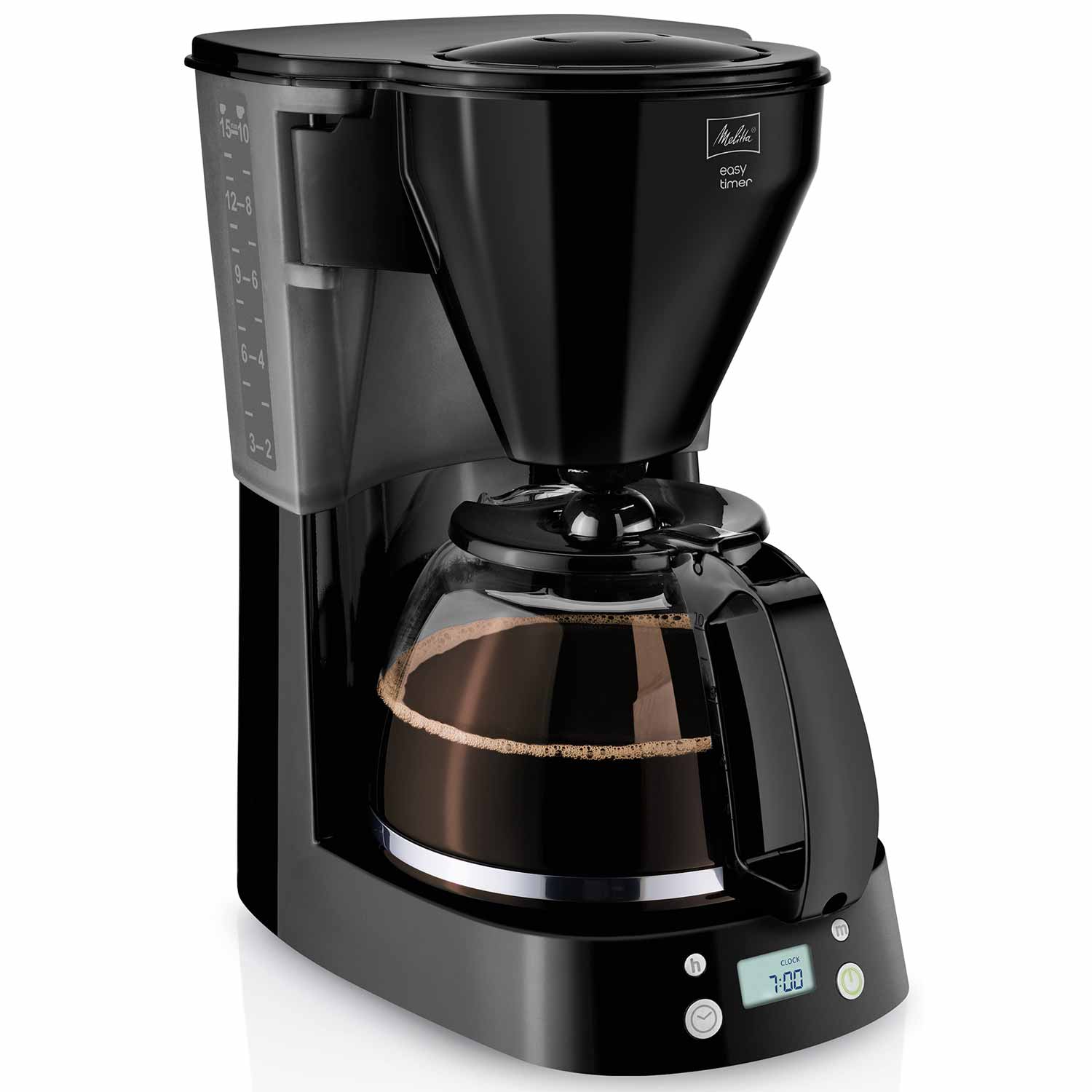 Melitta Easy Timer 1010-14 Filterkaffeemaschine schwarz