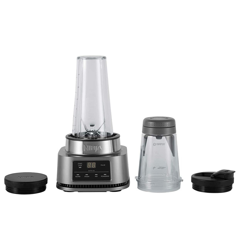 Ninja Foodi 2-in-1 Power Nutri Mixer mit Becher (700 ml) silber