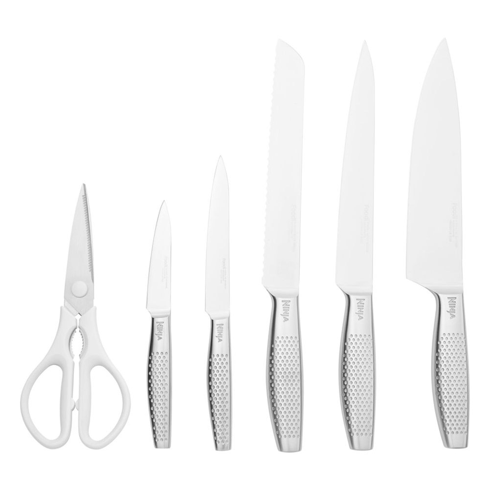 Ninja Foodi StaySharp-Messerblock 6-teilig weiß