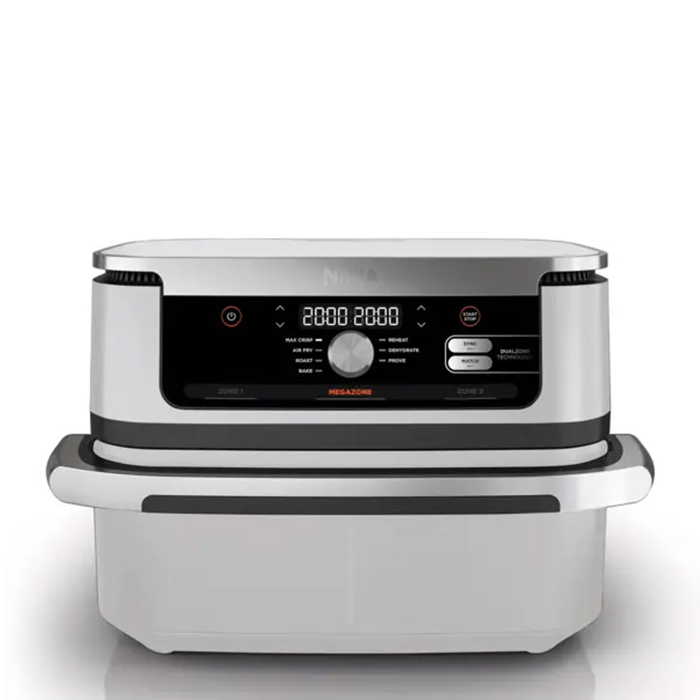 Ninja AF500EUWH Foodi FlexDrawer Heißluftfritteuse weiß