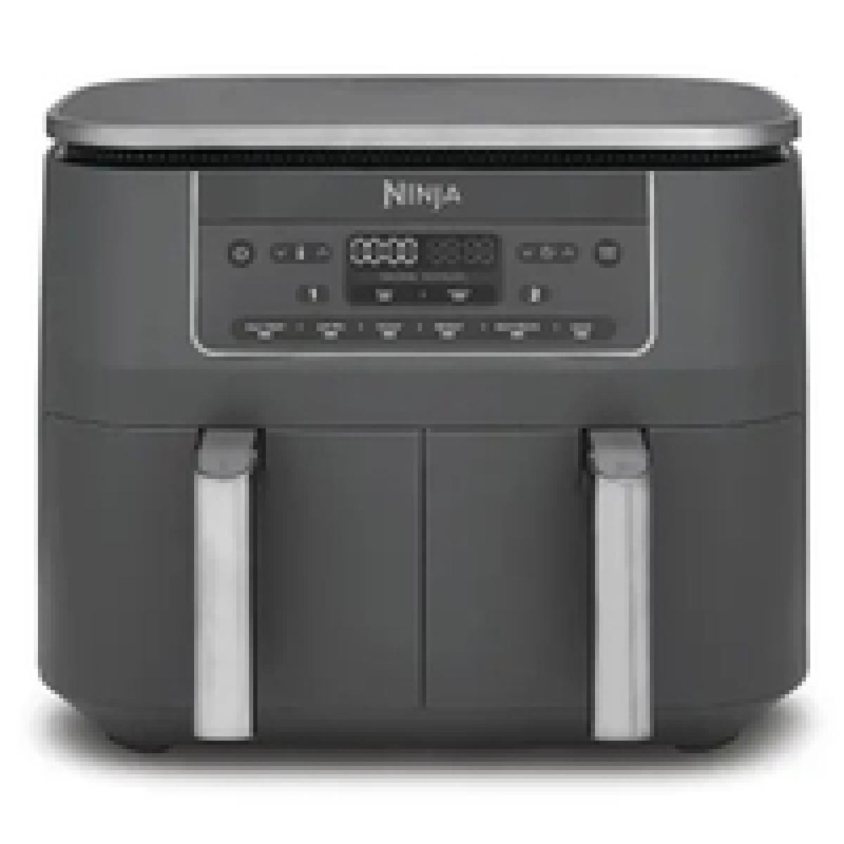 Ninja DZ300EU Dual Zone Heißluftfritteuse 7,6l metallic grau