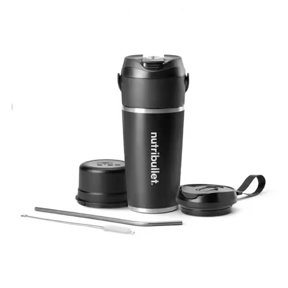 nutribullet Flip NBP016B Tragbarer Smoothie Maker schwarz