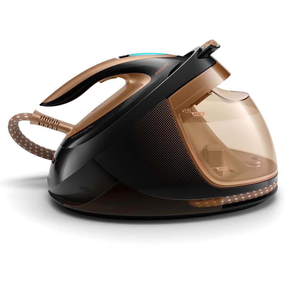 Philips PerfectCare Elite Plus GC9682 Dampfbügeleisen kupfer/schwarz