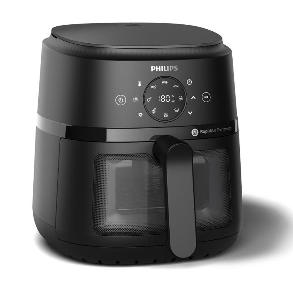 Philips Airfryer NA220/00 Heißluftfritteuse 4,2l schwarz