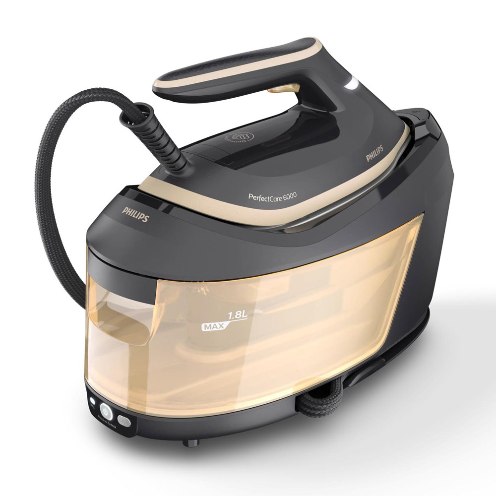 Philips PerfectCare 6000 Series PSG6064/80 Dampfbügelstation 1,8L schwarz/gold