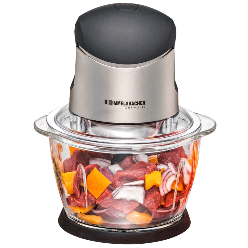 Rommelsbacher MZ 400 Multi Zerkleinerer schwarz/chrom