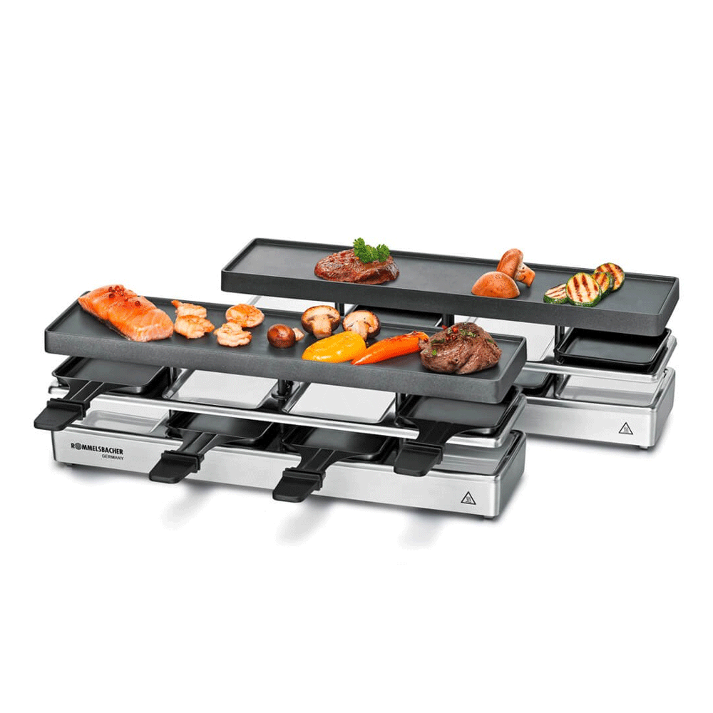 Rommelsbacher RC 1600 fun for 4+4 Raclette-Grill