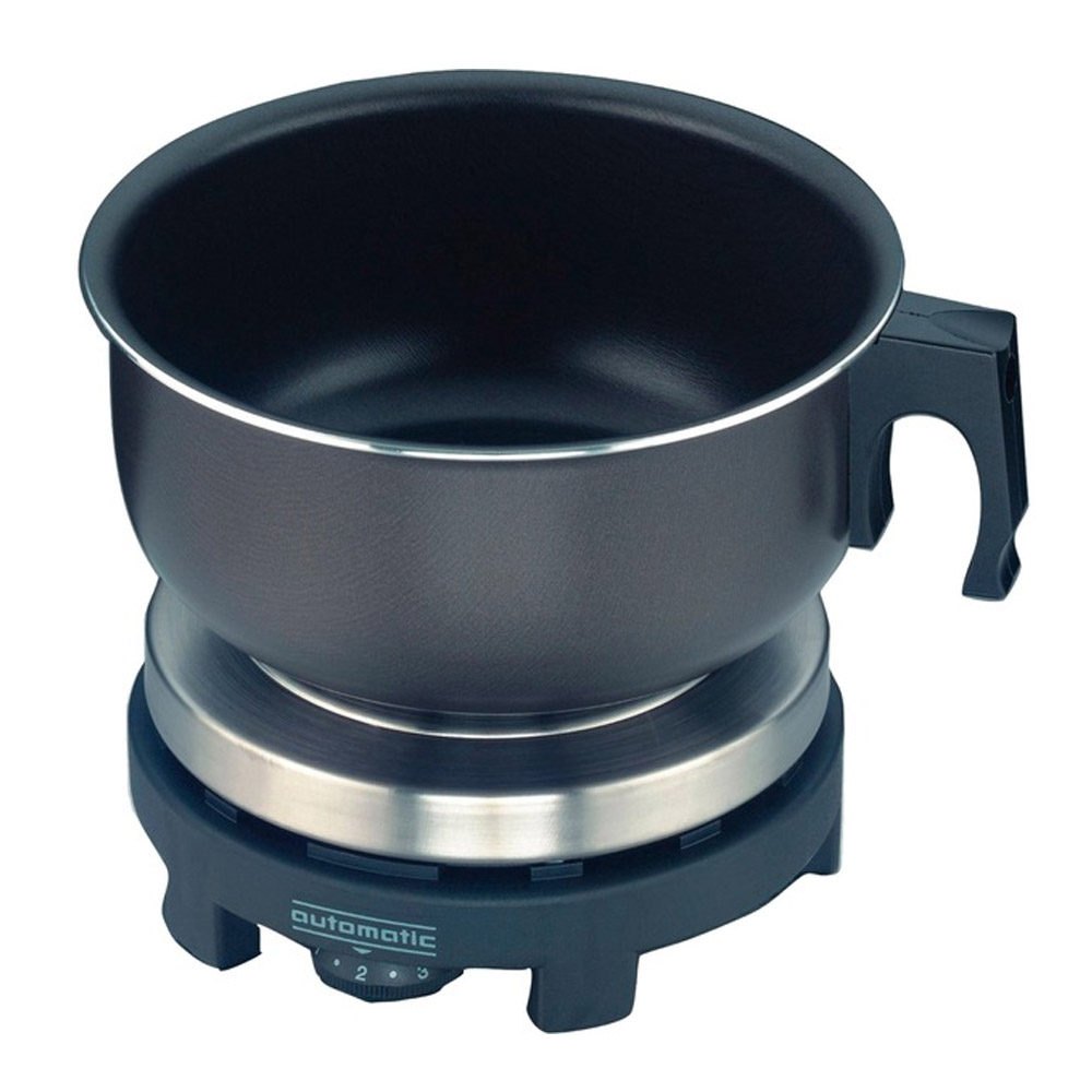 Rommelsbacher RK 501/SU Reisekochplatte edelstahl/schwarz