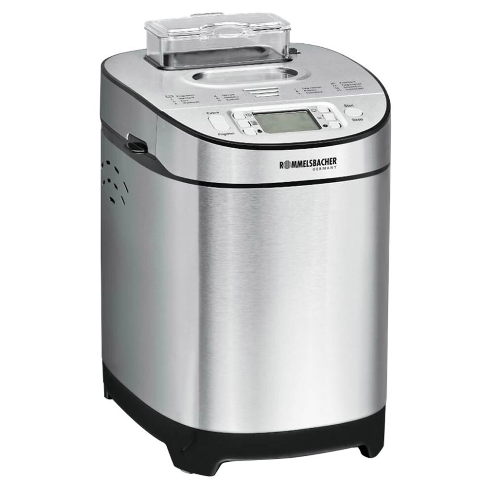 Rommelsbacher BA 550 Brotbackautomat edelstahl/schwarz