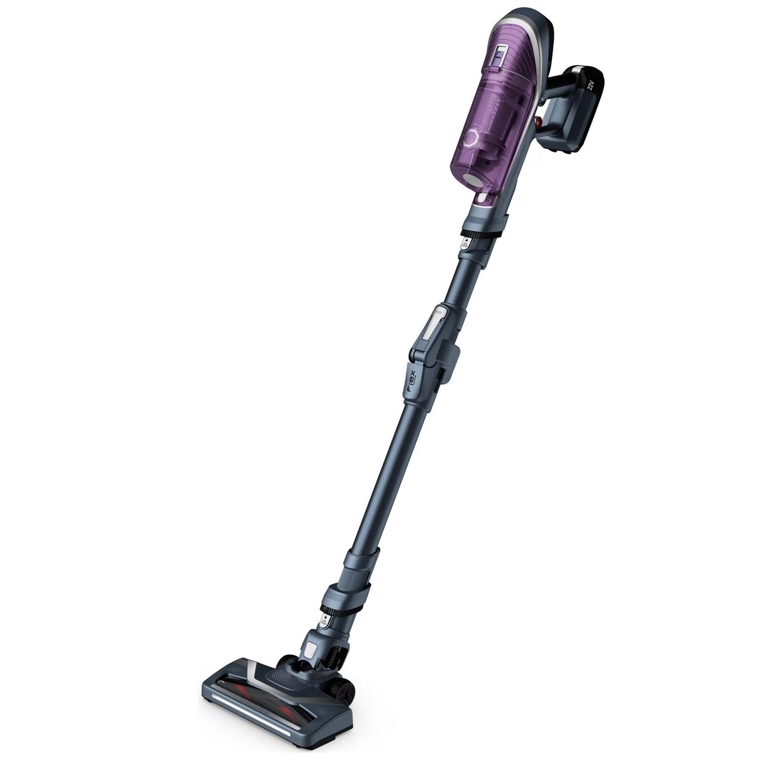 Rowenta X-Force Flex 8.60 Allergy kabelloser Staubsauger lila/grau (2. Wahl)