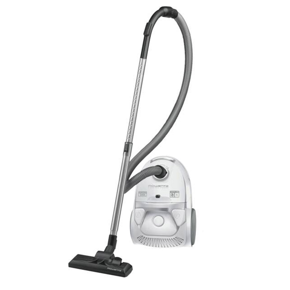 Rowenta RO3927EA Compact Power Staubsauger mit Beutel weiß