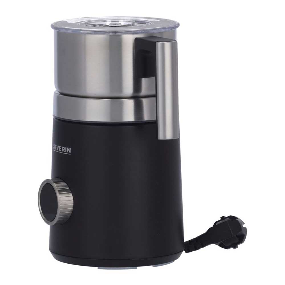 Severin SM 3587 SPUMA 700 PLUS Induktions-Milchaufschäumer edelstahl-gebürstet/schwarz-matt