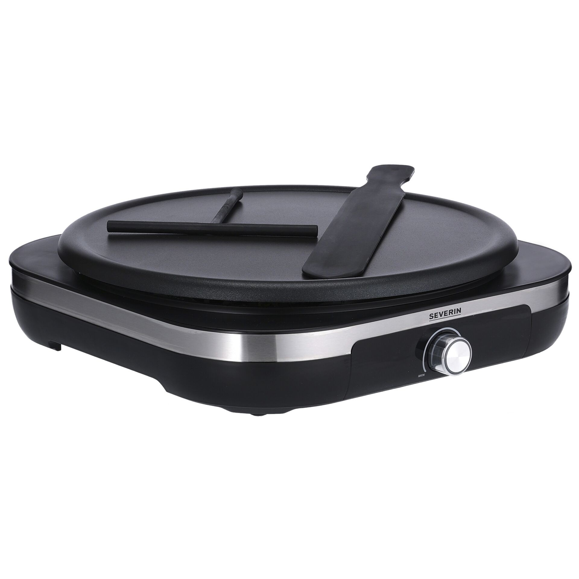 Severin CM 2199 Crêpes-Maker 1500W edelstahl/schwarz