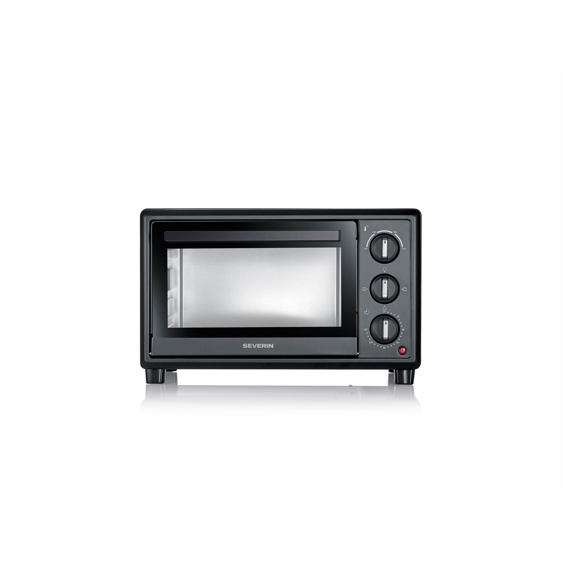 Severin TO 2078 Back- und Toastofen 20l schwarz