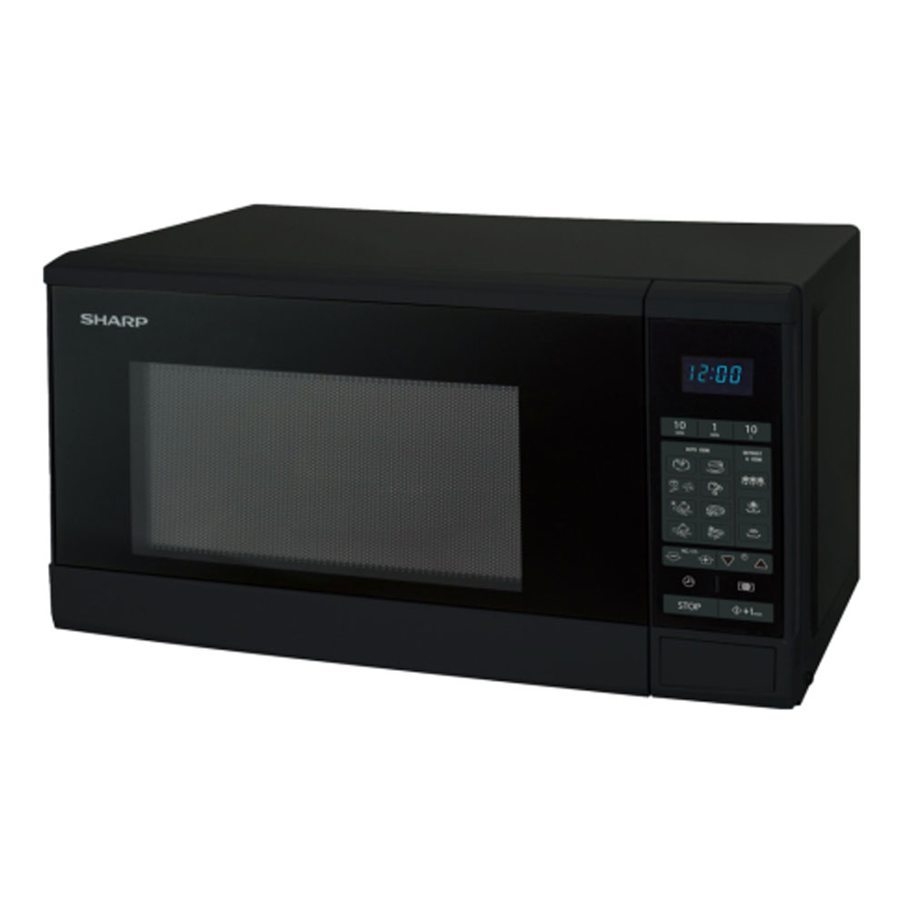 Sharp R-270BK Solo-Mikrowelle schwarz (B-Ware, neutrale Verpackung) 