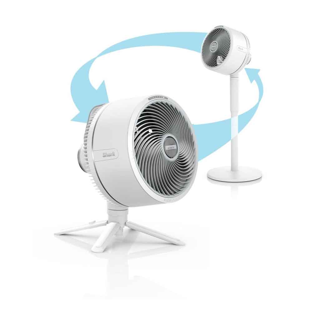 Shark FA220EU FlexBreeze Ventilator Leise weiß