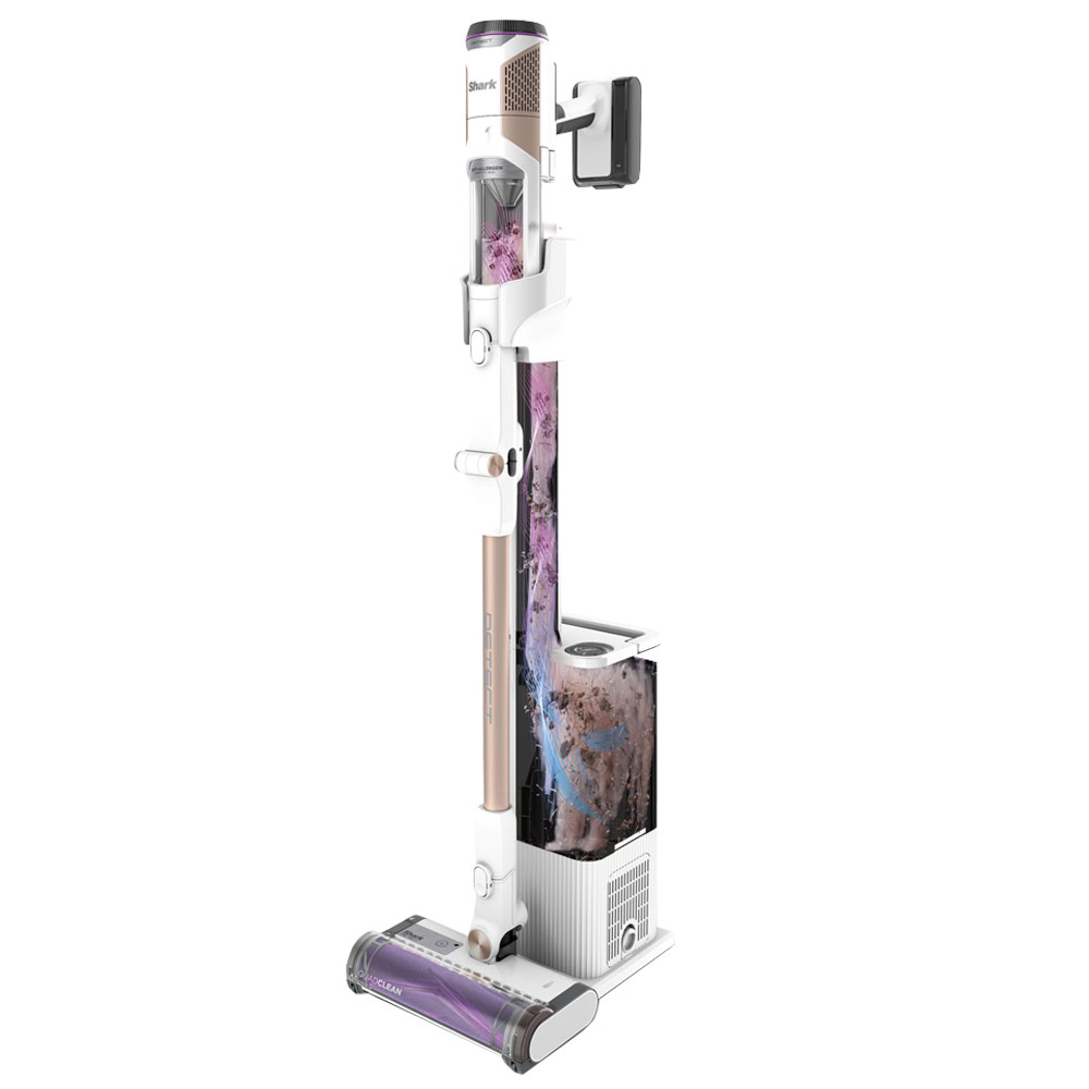 Shark IW3612EU Detect Clean & Empty Akku-Staubsauger weiß B-Ware (neutrale Verpackung)