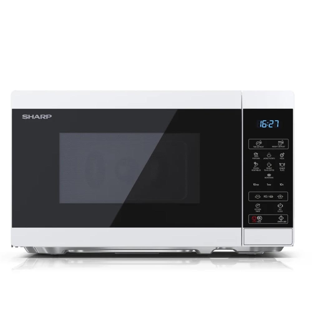 Sharp YC-MS02E-W Mikrowelle weiß