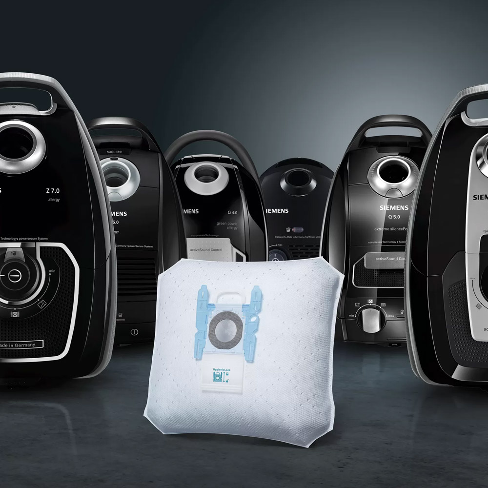 Siemens powerProtect Typ G ALL VZ41FGALL 4x Staubsaugerbeutel