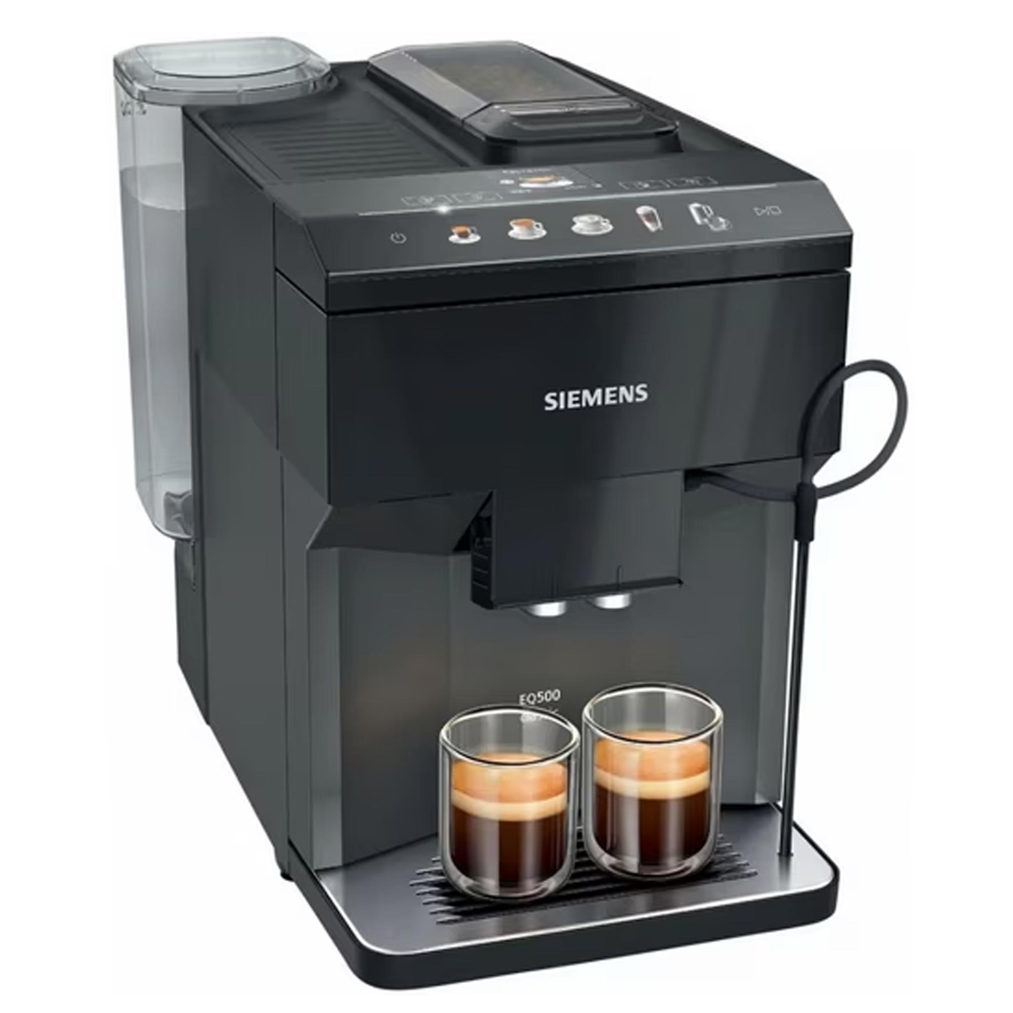 Siemens EQ.500 Classic TP511D09 Kaffeevollautomat klavierlack schwarz