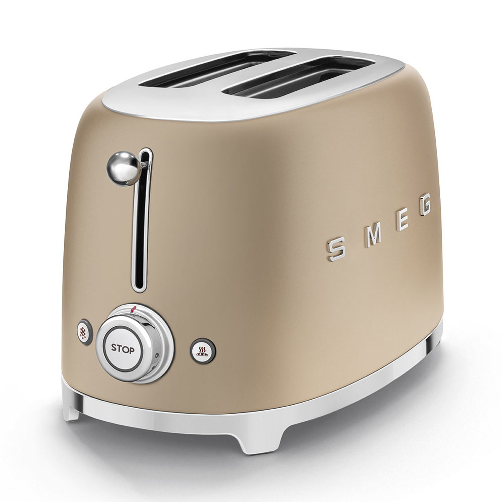 SMEG TSF01CHMEU Toaster champagne