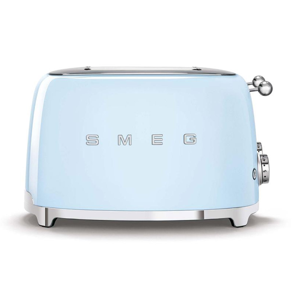 SMEG TSF03PBEU 4-Schlitz Toaster blau
