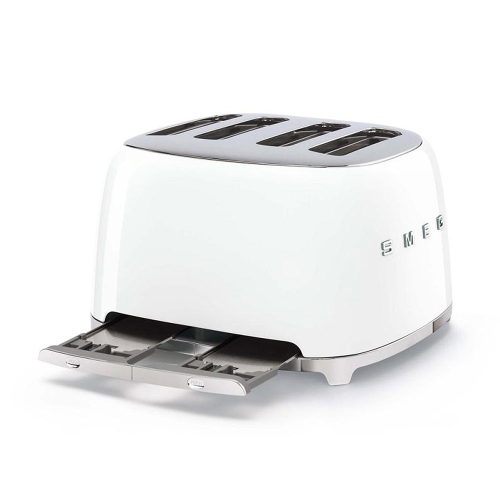 SMEG TSF03WHEU 2-Schlitz Toaster weiß