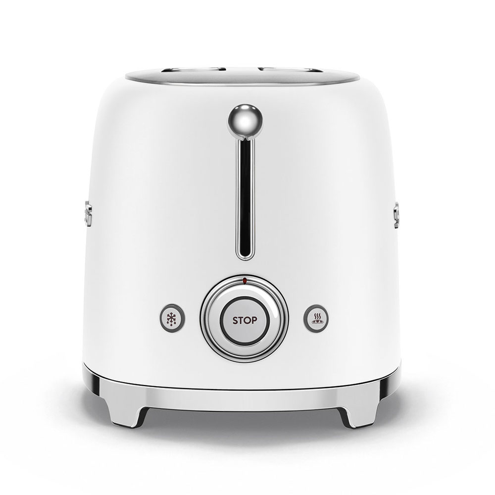 SMEG TSF01WHMEU 2-Schlitz Toaster mattweiß